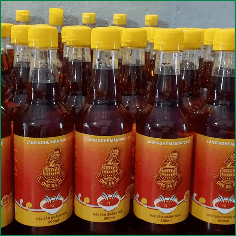 Nước mắm Ông Ba Ớt (chai 500ml) - Ảnh 1