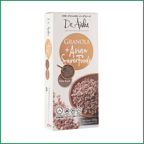 Dasto Granola Asian Superfoods Chia Seed By Dr Aishah Solution (320g) - Ảnh 1