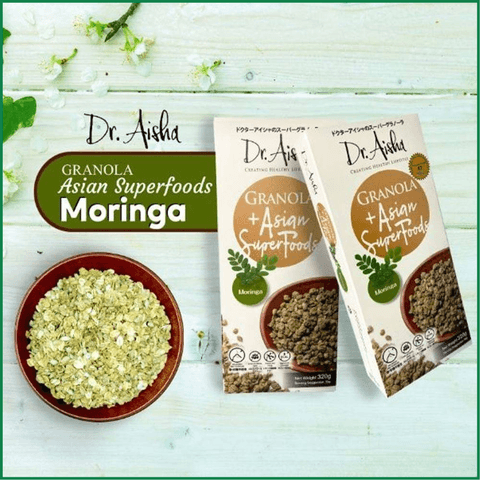 Dasto Granola Asian Superfoods Moringa By Dr Aishah Solution (320g) - Ảnh 2