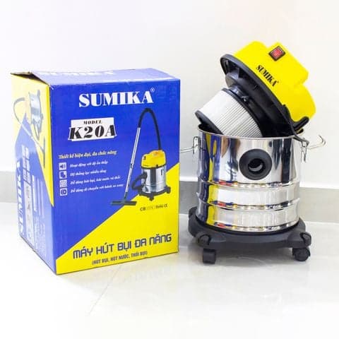 Máy hút bụi đa năng Sumika K20A, 1500W, thùng chứa 20L, lọc HEPA - Ảnh 5
