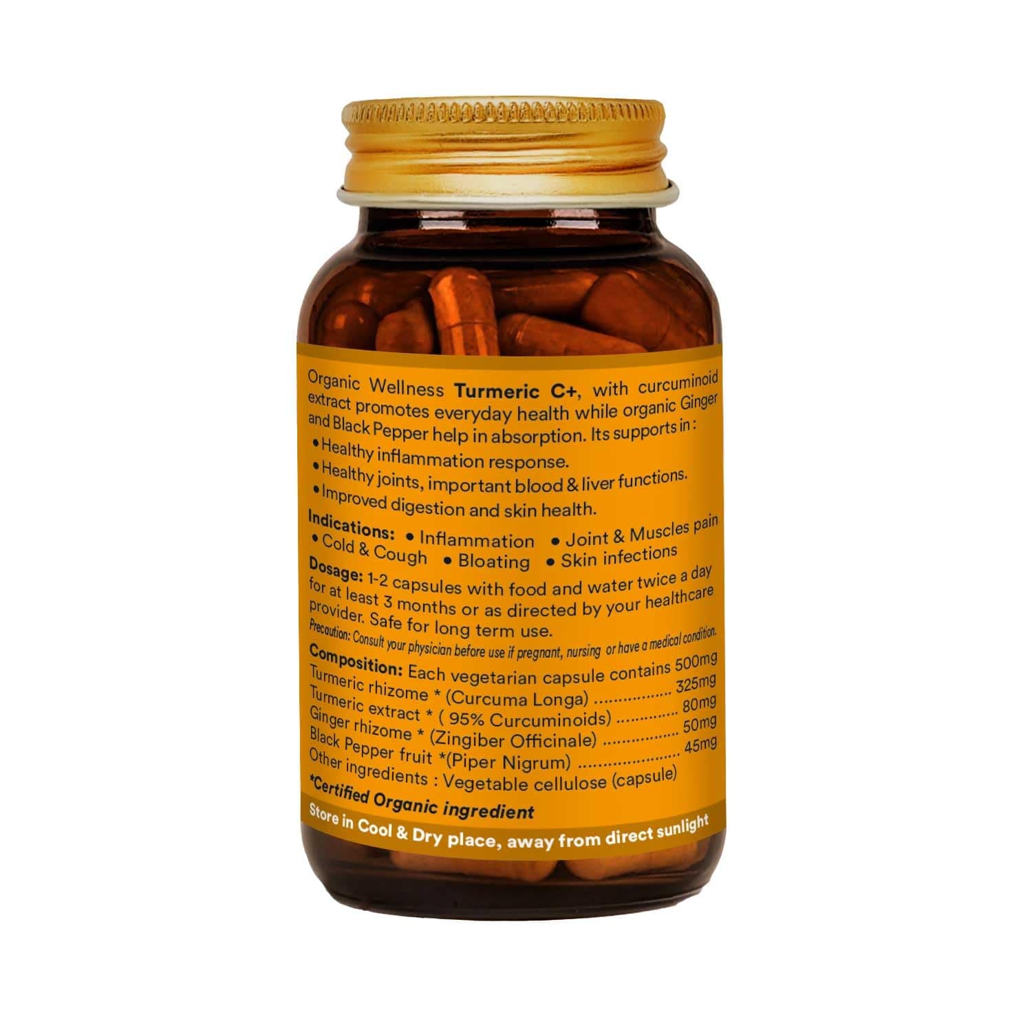 Viên nang nghệ Curcumin (dạng thuần chay) 90 viên - Ảnh 2
