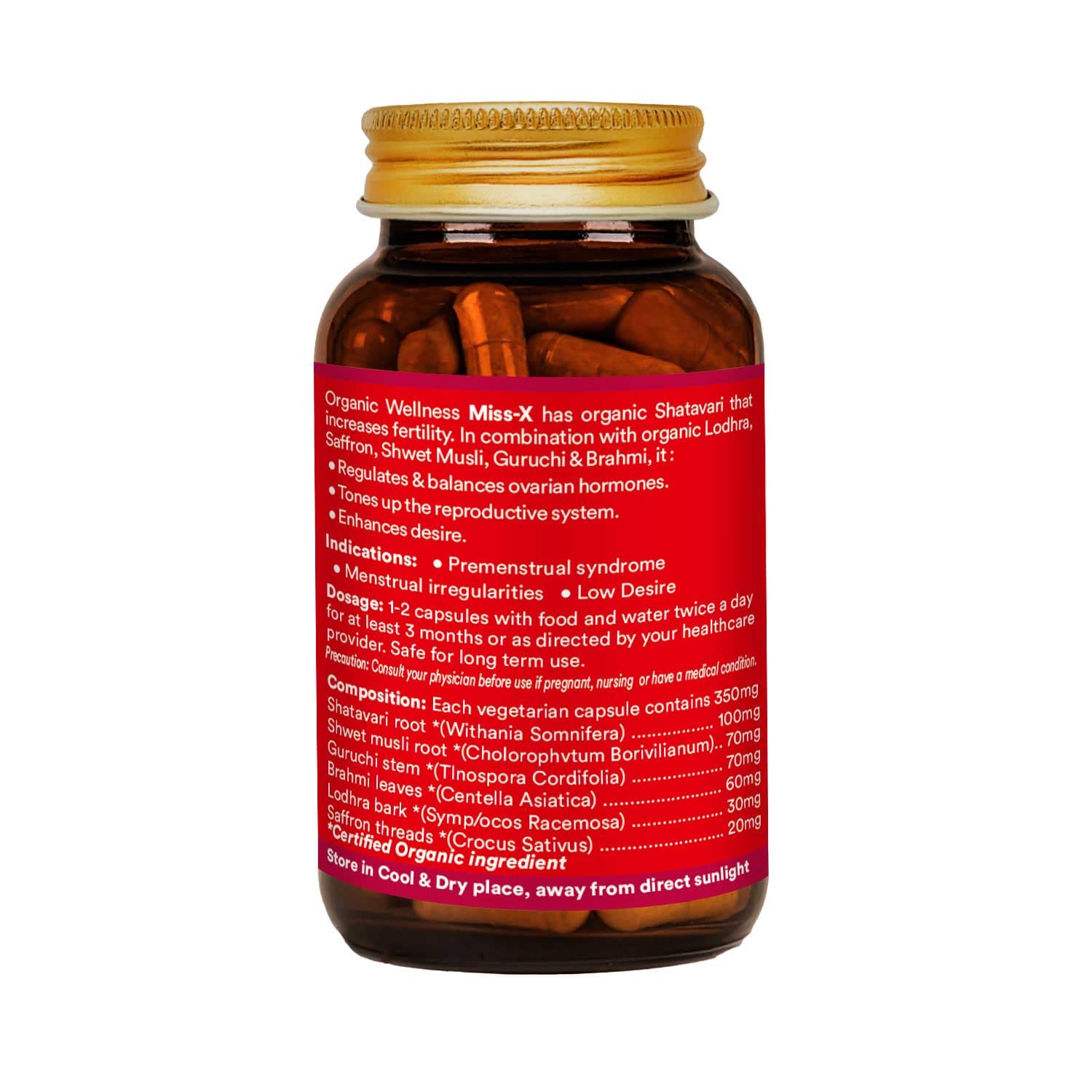 Organic Wellness Miss X 60 Capsules II Tăng Cường Miễn Dịch - Ảnh 2