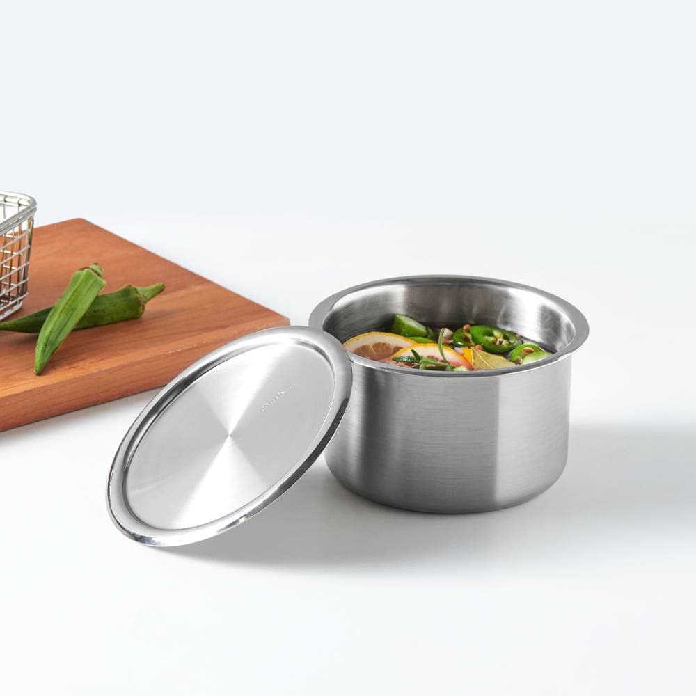 Hộp đựng cơm trưa bằng thép không gỉ Gottmann Tongs 316Ti số 7 1000ml - Ảnh 1