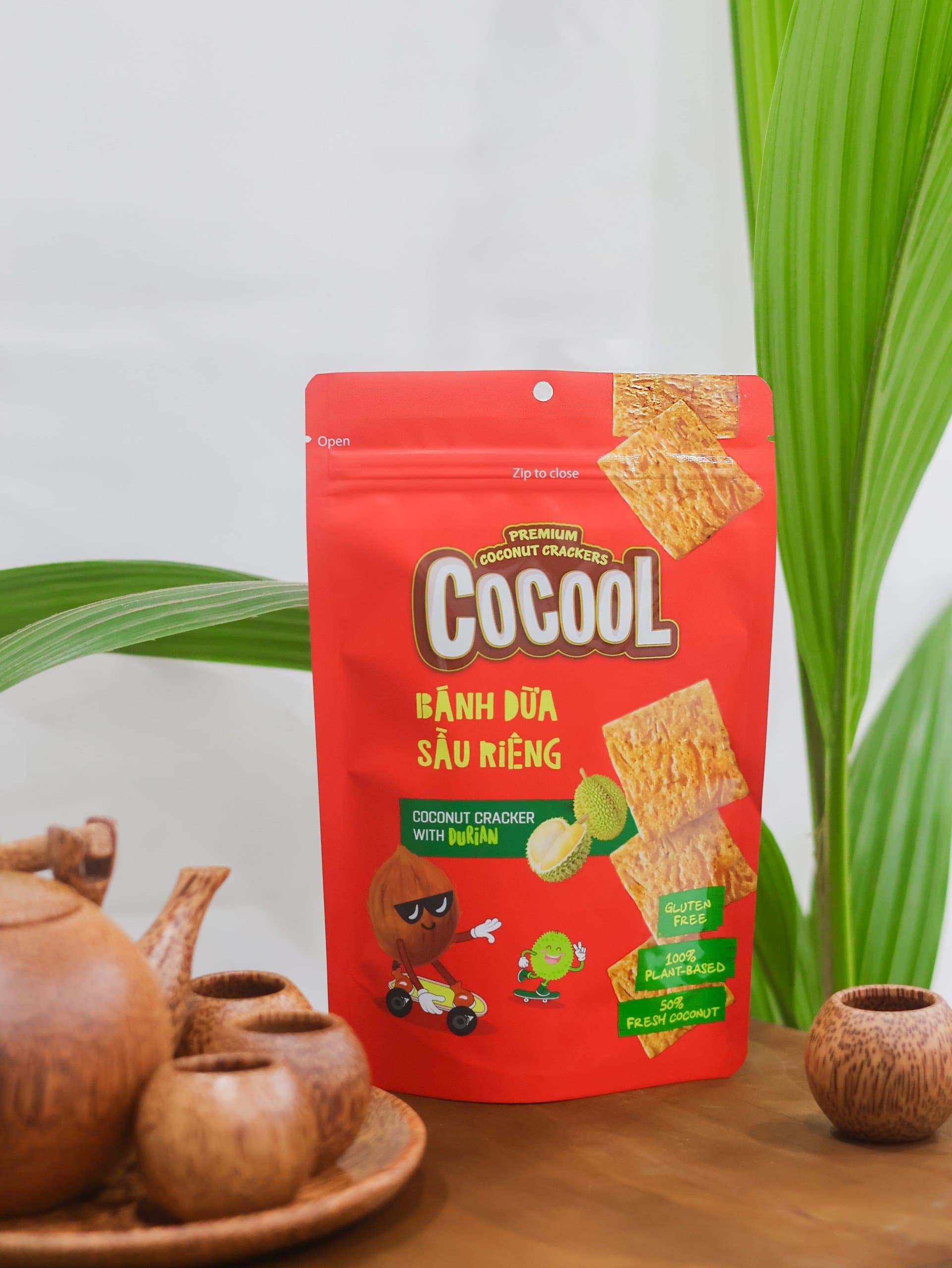 Bánh dừa nướng Cocool – 80 gram (vị sầu riêng) - Ảnh 1
