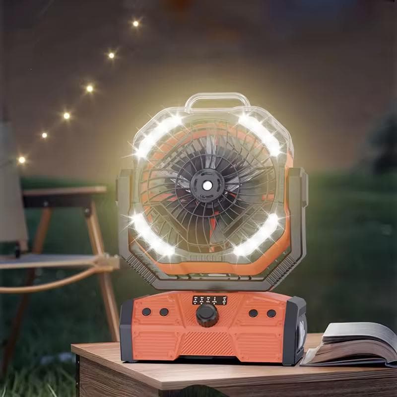 Quạt Sạc Ngoài Trời