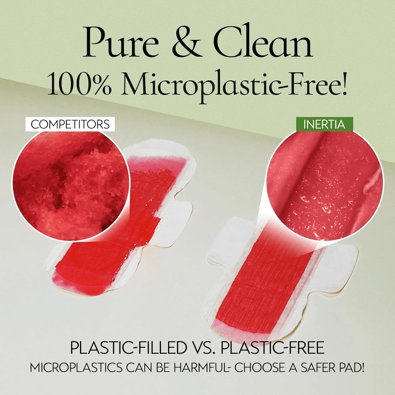 Băng Vệ Sinh Hữu Cơ INERTIA The Prism Red – Siêu Mỏng, Có Cánh, 100% Cotton Hàn Quốc – Không Clo & Hương Liệu (Gói 10 Miếng) - Ảnh 4