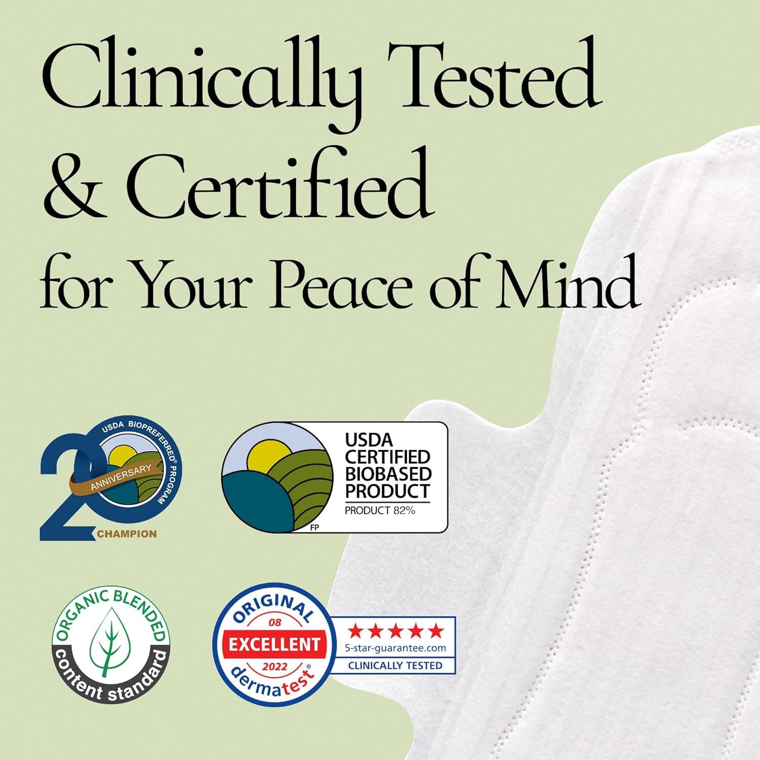 Băng Vệ Sinh Hữu Cơ INERTIA The Prism Red – Siêu Mỏng, Có Cánh, 100% Cotton Hàn Quốc – Không Clo & Hương Liệu (Gói 10 Miếng) - Ảnh 7