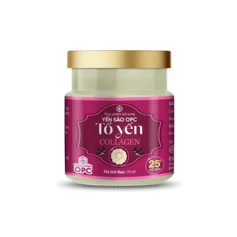 TPBS - YẾN SÀO OPC-TỔ YẾN COLLAGEN (hộp 6 lọ x 70 mL) - Ảnh 3